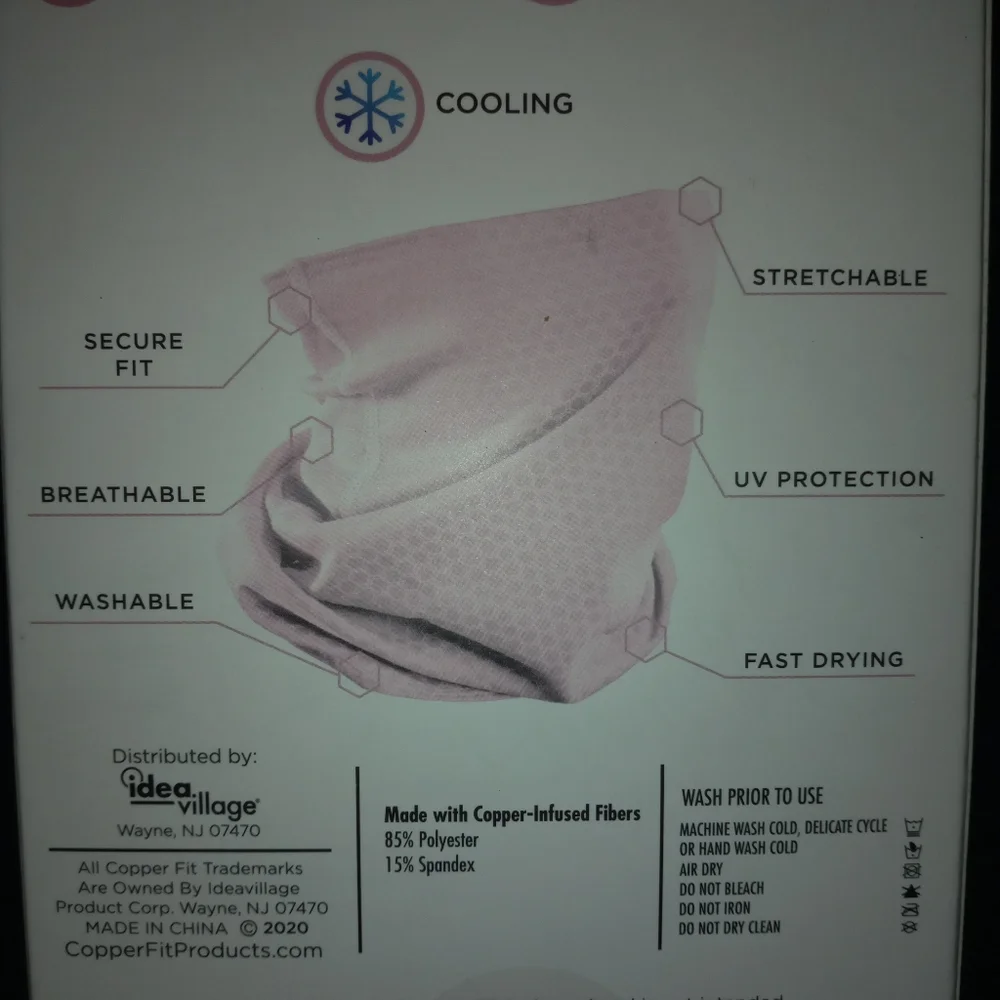 Copper Fit Face Protecter
